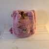 Kinderrucksack Schaf Rosa (einfach) – Bild 3